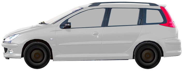 Peugeot 206 2E, 2K Wagon (2002-2007) 1.4
